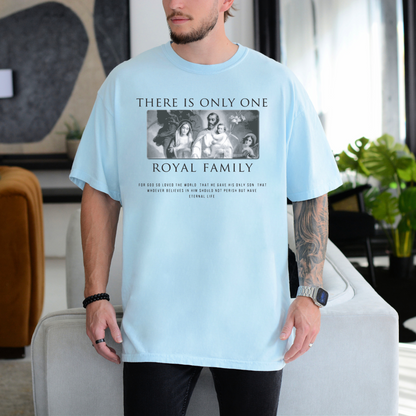 There is Only One Royal Family - Unisex Garment-Dyed Heavyweight Tee