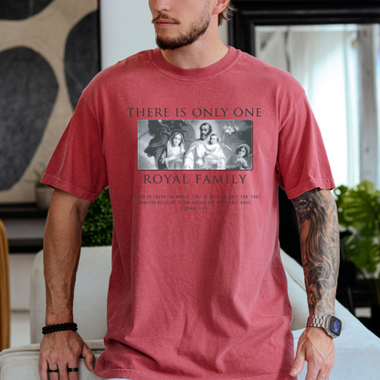 There is Only One Royal Family - Unisex Garment-Dyed Heavyweight Tee