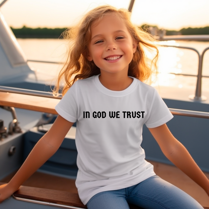 In God We Trust - Youth Short Sleeve T-Shirt