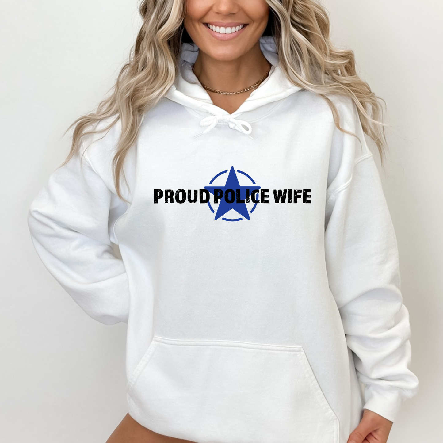 Proud Police Wife - Unisex Hoodie