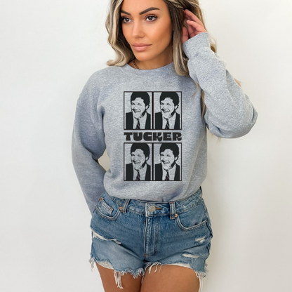 Tucker Warhol Style - Unisex Crewneck Sweatshirt