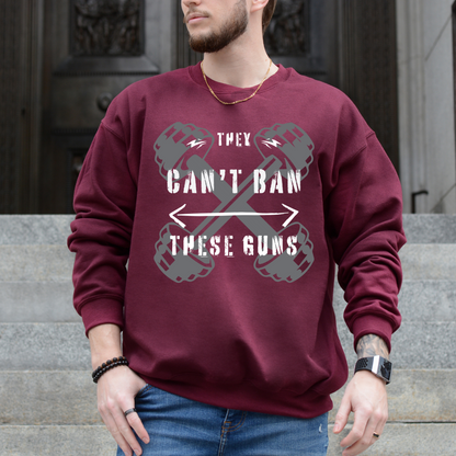 Can't Ban These Guns - Unisex Crewneck Sweatshirt