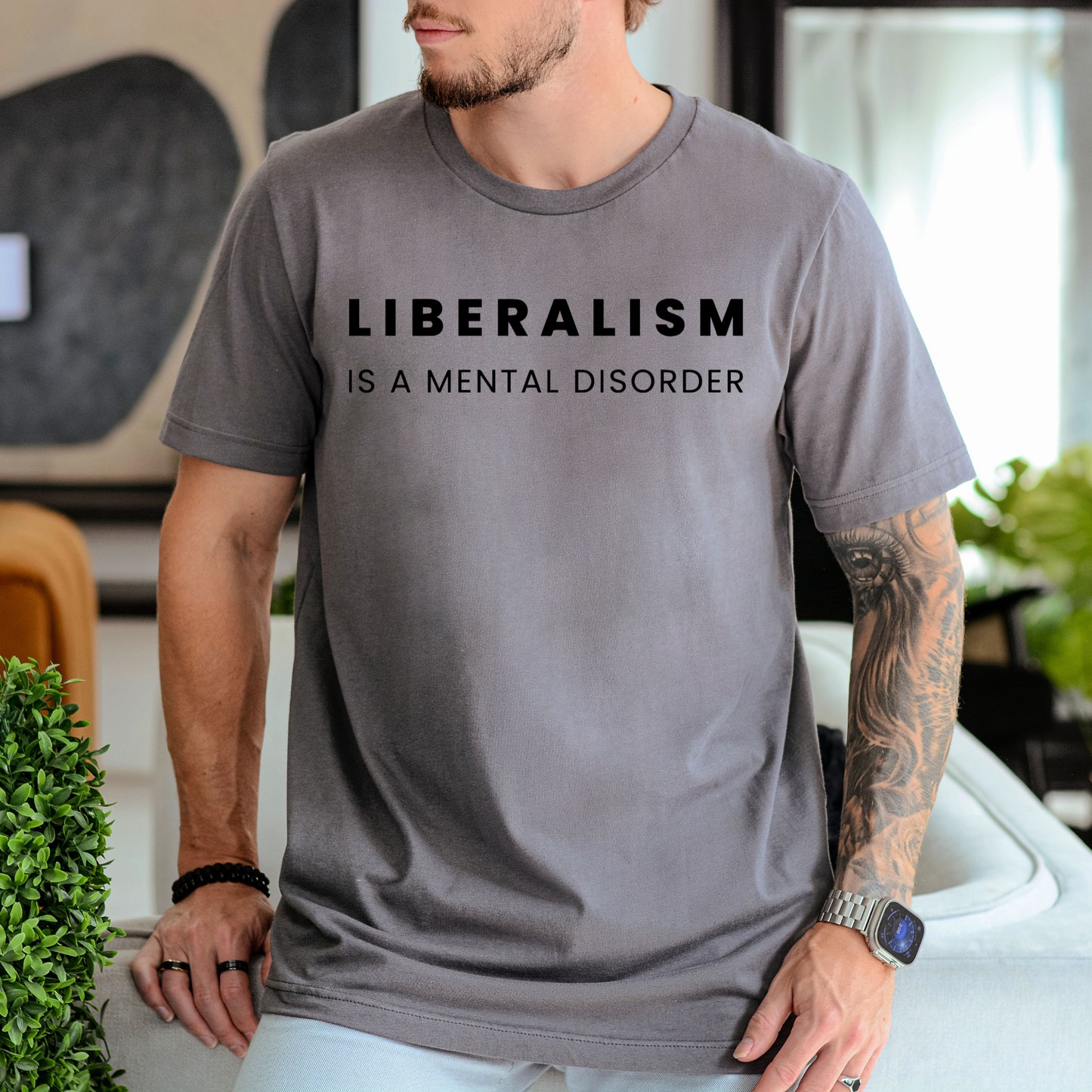 Liberalism is a Disease - Unisex Jersey Tee