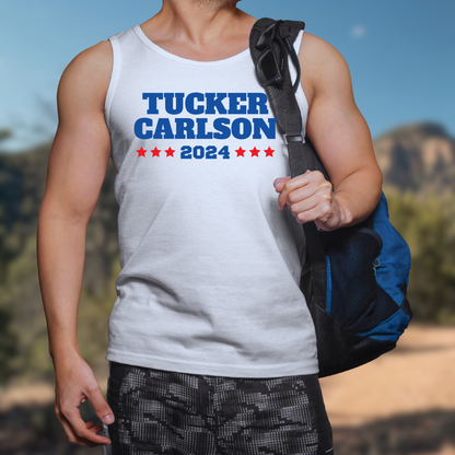 Tucker Carlson 2024 - Unisex Jersey Tank Top