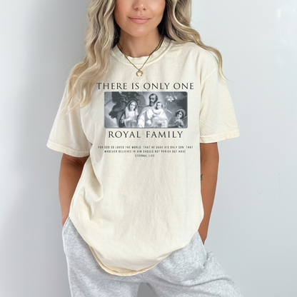 There is Only One Royal Family - Unisex Garment-Dyed Heavyweight Tee