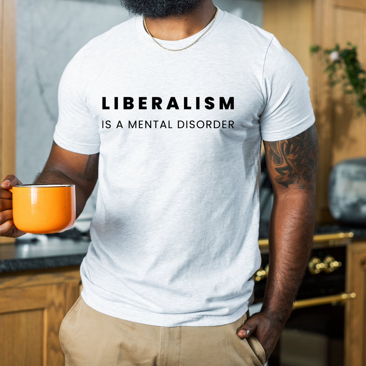 Liberalism is a Disease - Unisex Jersey Tee