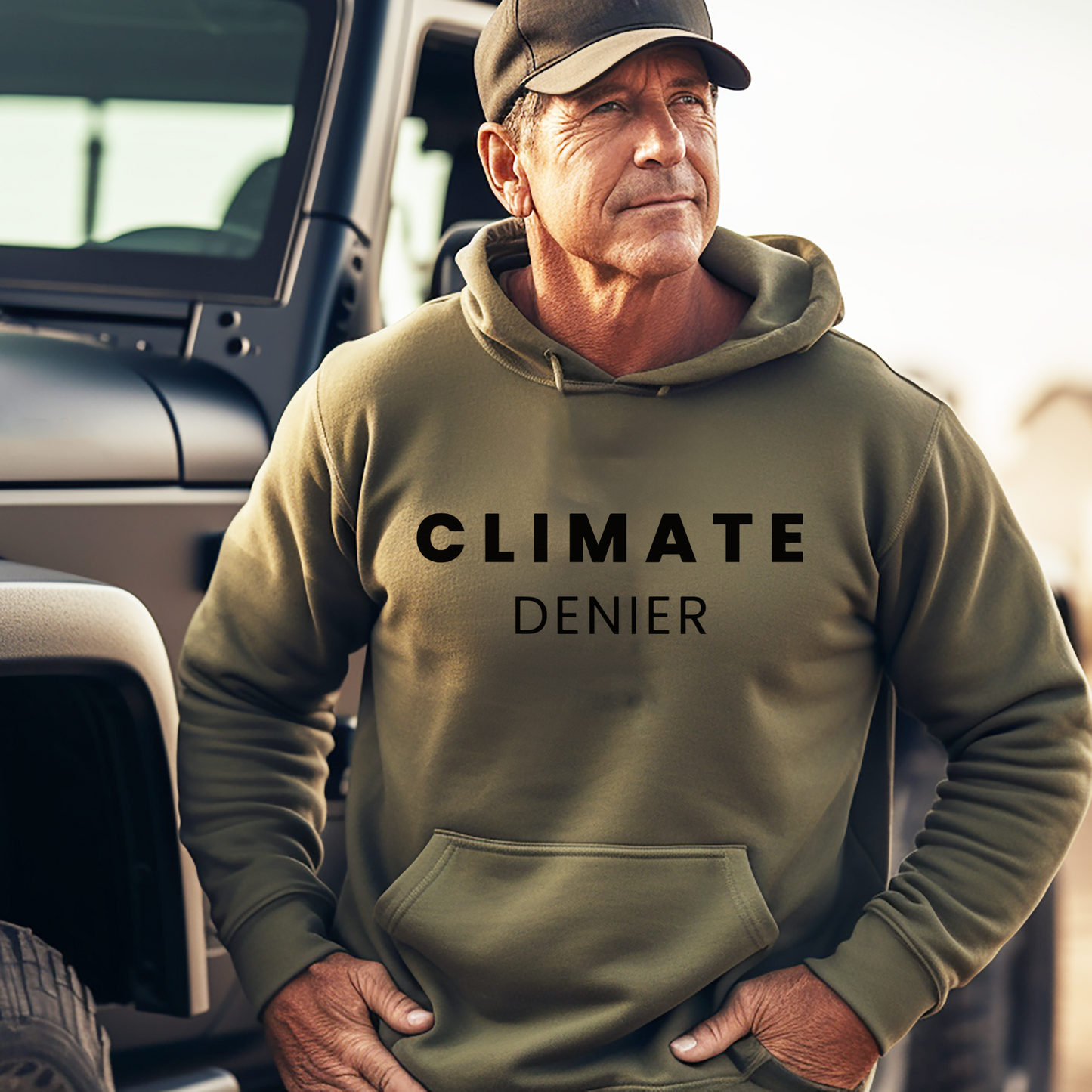 Climate Denier - Unisex Hoodie