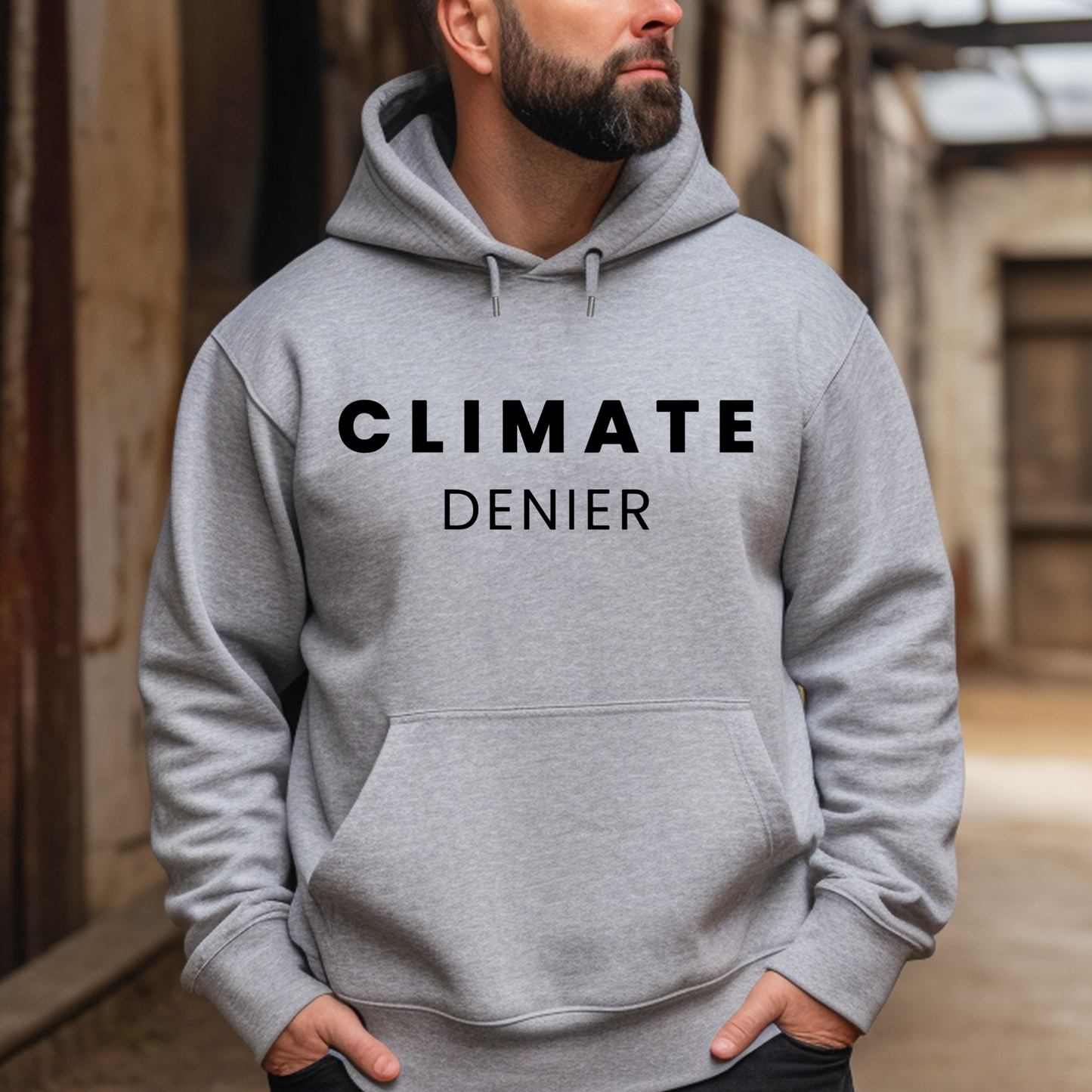 Climate Denier - Unisex Hoodie