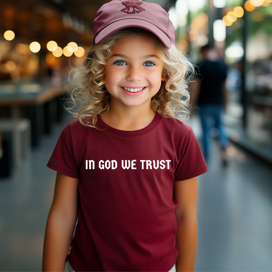 In God We Trust - Youth Short Sleeve T-Shirt