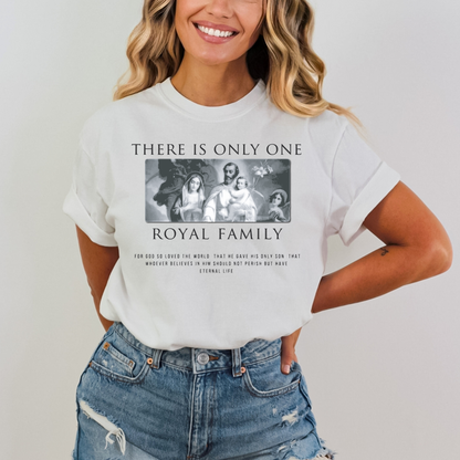 There is Only One Royal Family - Unisex Garment-Dyed Heavyweight Tee