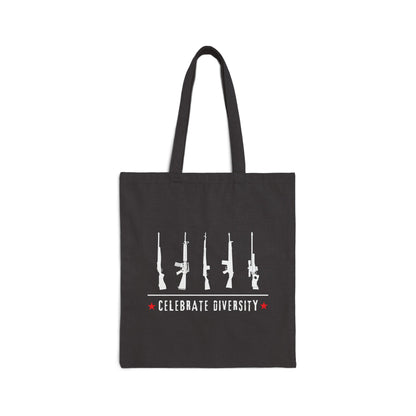 Celebrate Diversity - Cotton Canvas Tote Bag