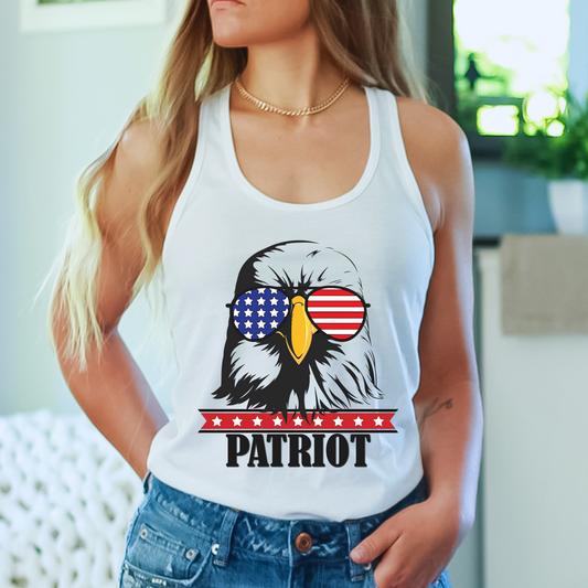 Patriot Eagle - Women's Racerback Tank