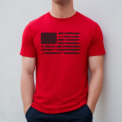 American Flag - Unisex Jersey T-Shirt