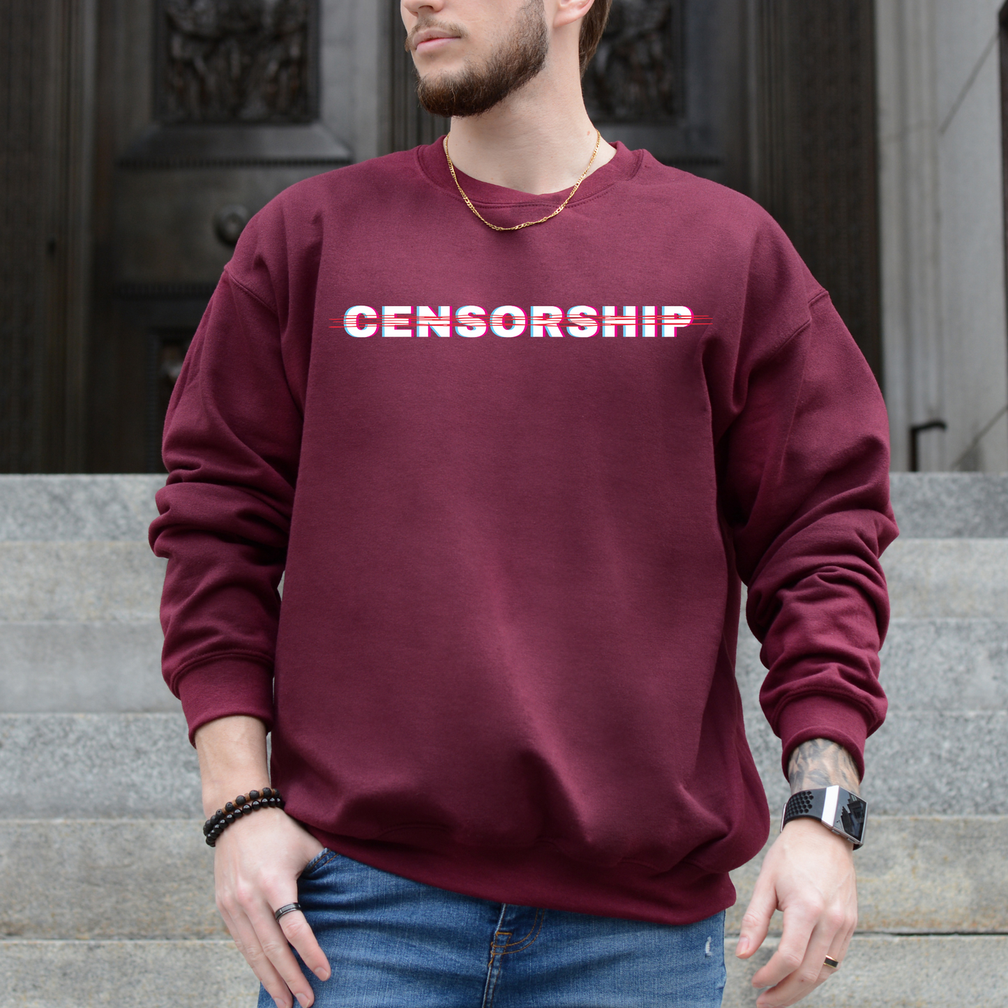 Anti-Censorship - Unisex Crewneck Sweatshirt