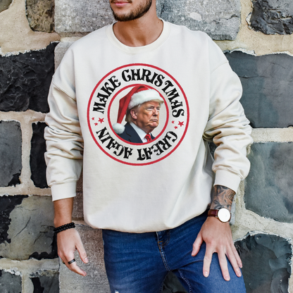 Make Christmas Great Again - Unisex Crewneck Sweatshirt