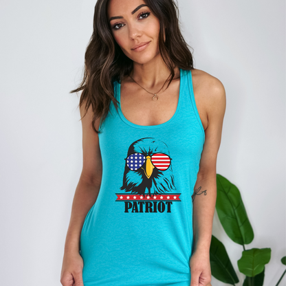 Patriot Eagle - Women's Racerback Tank
