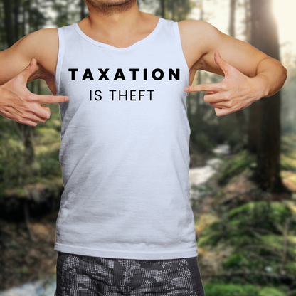 Taxation is Theft - Unisex Jersey Tank Top