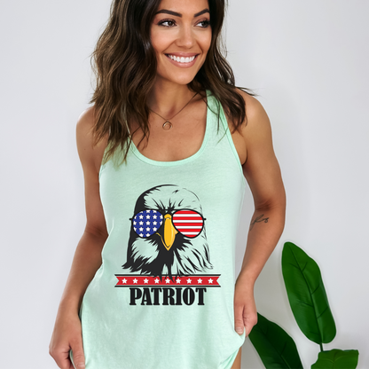 Patriot Eagle - Women's Racerback Tank