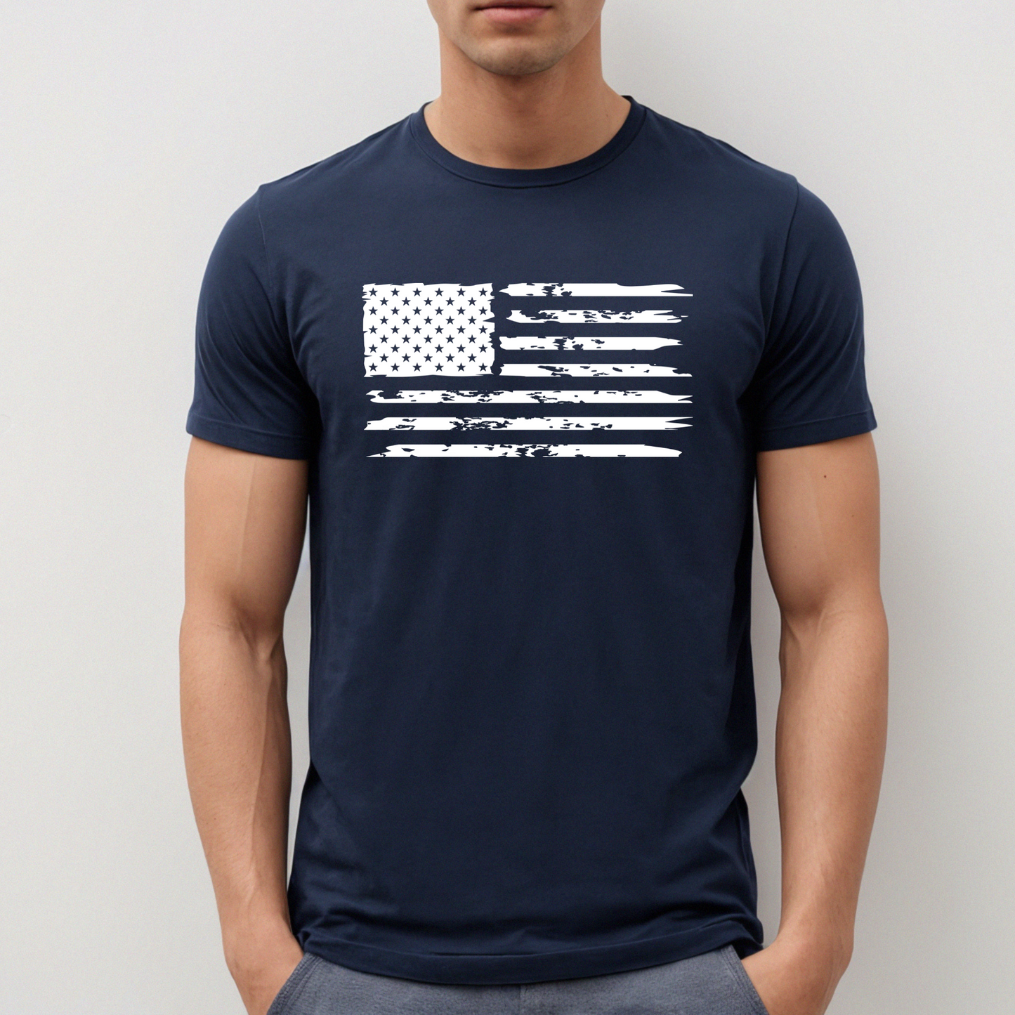 American Flag - Unisex Jersey T-Shirt