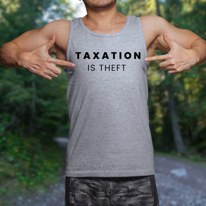 Taxation is Theft - Unisex Jersey Tank Top
