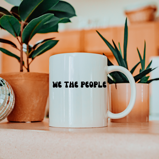 We The People - White Glossy Mug