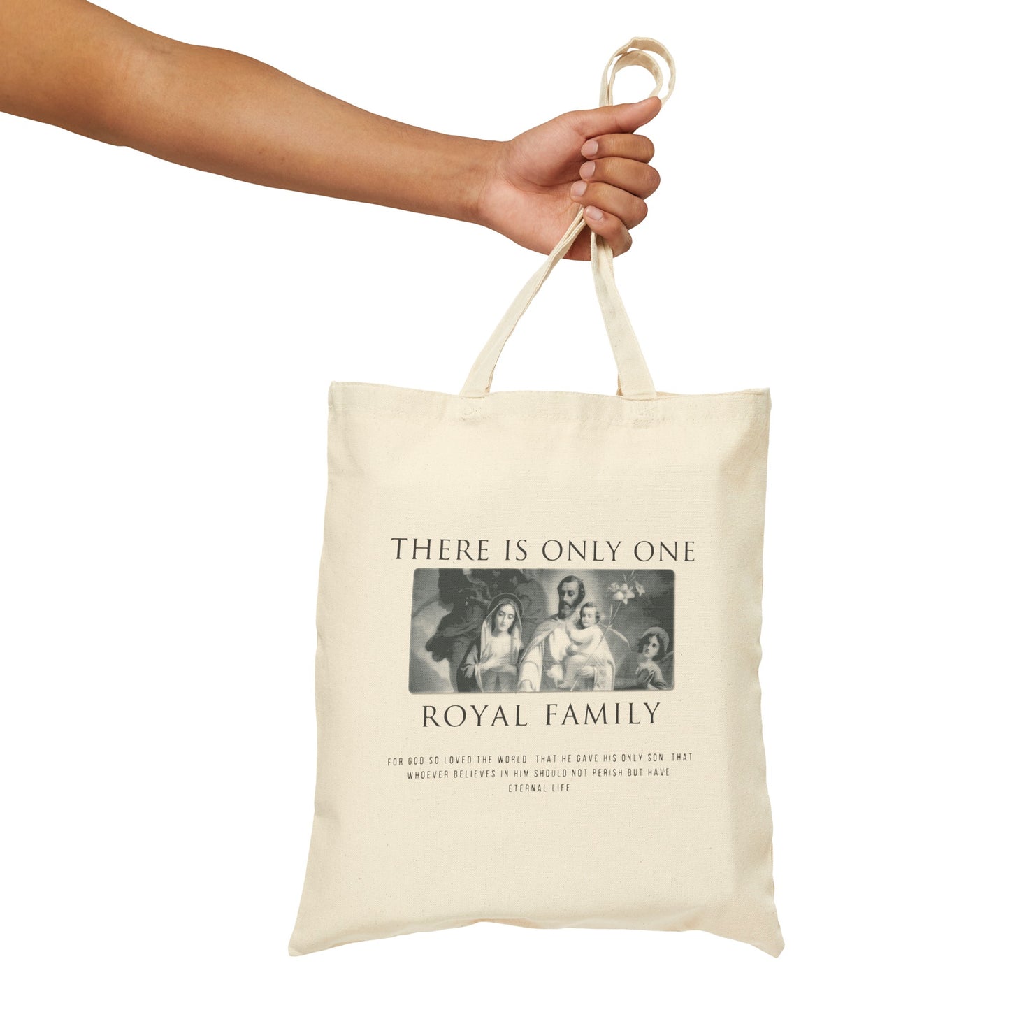 There Is Only One Royal Family - Cotton Canvas Tote Bag