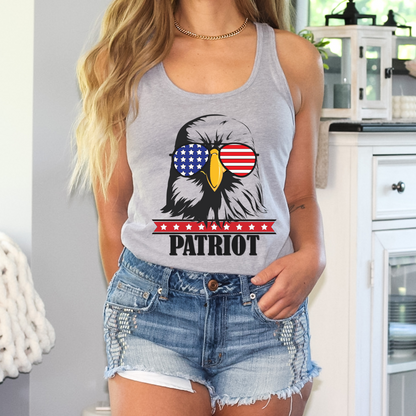 Patriot Eagle - Women's Racerback Tank