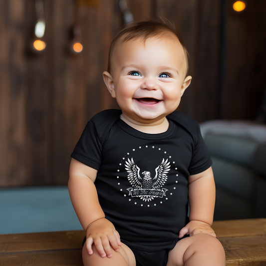 We The People Stars & Eagle - Baby Onesie