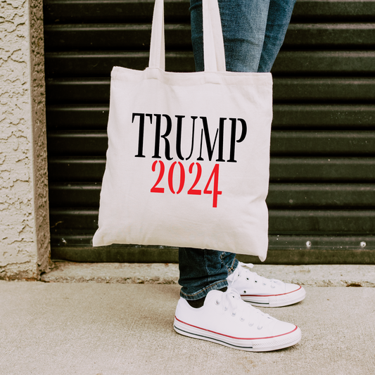 Trump 2024 - Cotton Canvas Tote Bag