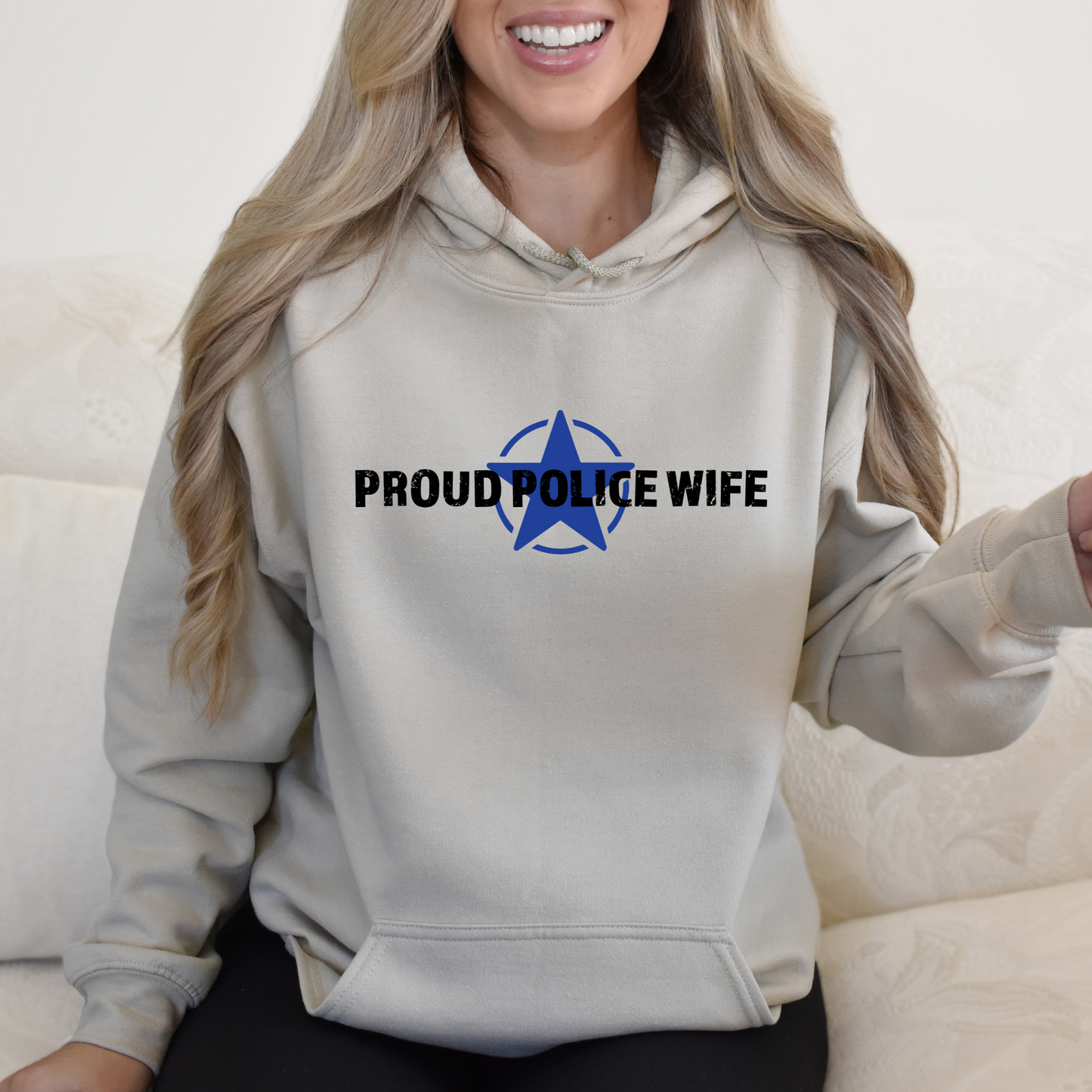 Proud Police Wife - Unisex Hoodie