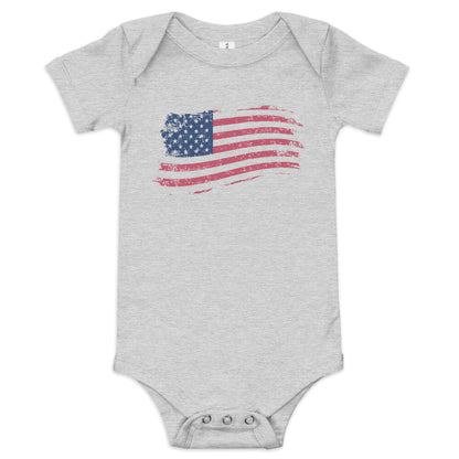 American Flag - Baby Onesie