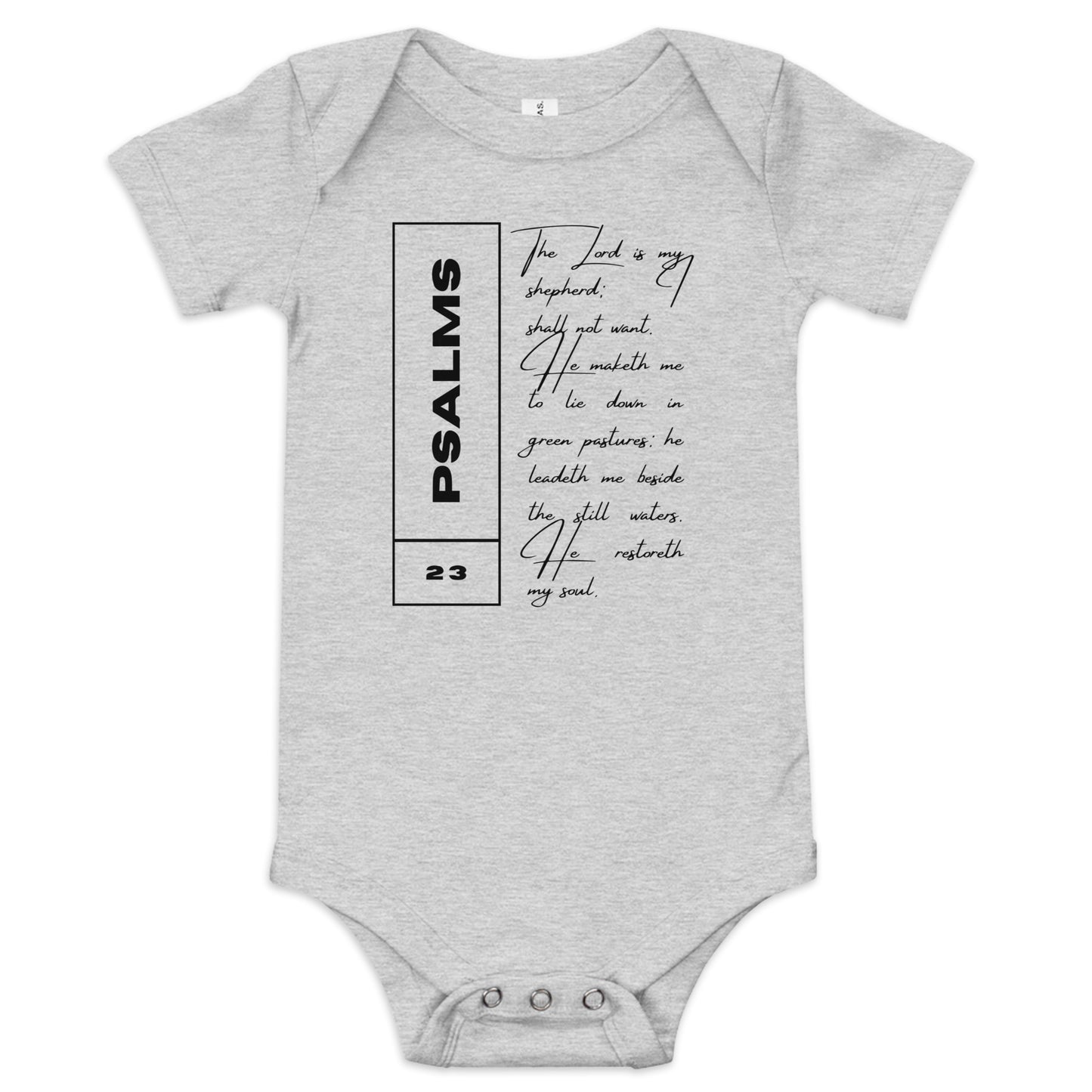 Psalms 23 - Baby Onesie