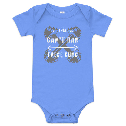 Can't Ban These Guns - Baby Onesie