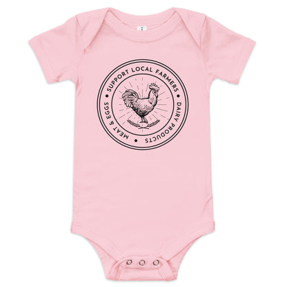Support Local Farms - Baby Onesie
