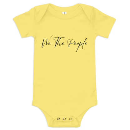 We The People Script - Baby Onesie