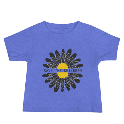 Save The Children Sunflower - Baby Jersey Tee