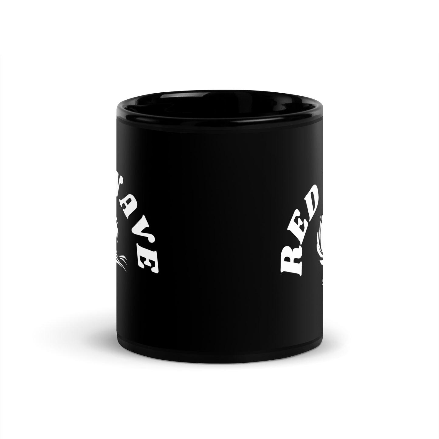 Red Wave 2024 - Black Glossy Mug