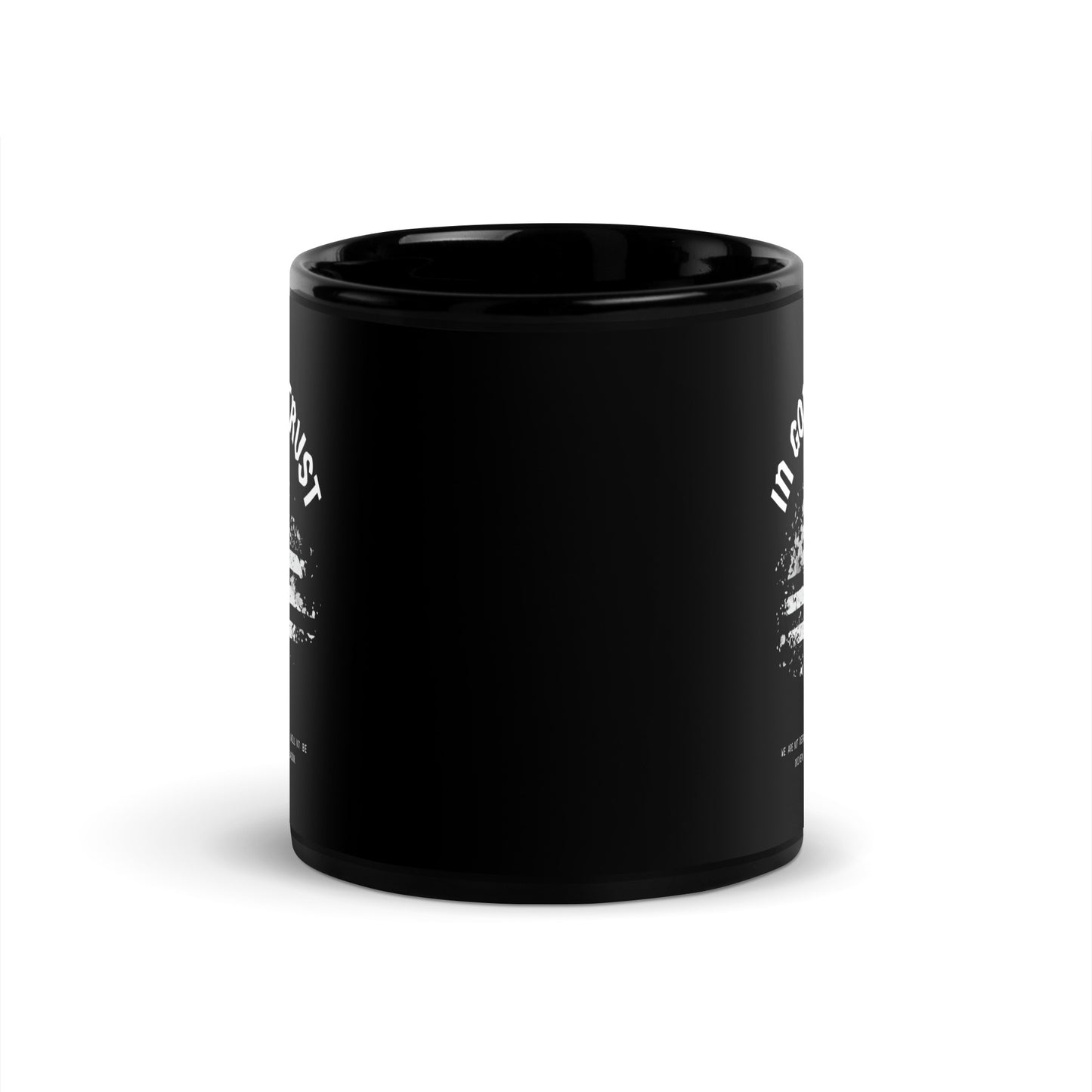 In God We Trust - Black Glossy Mug