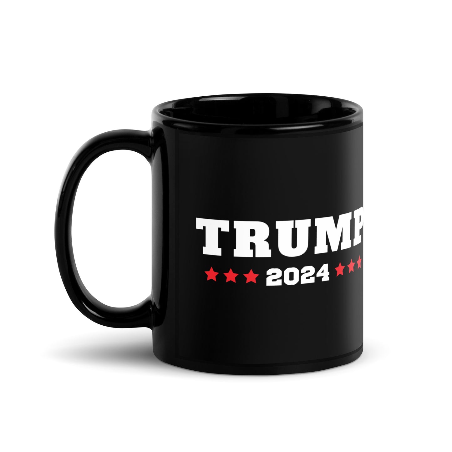 Trump 2024 - Black Glossy Mug