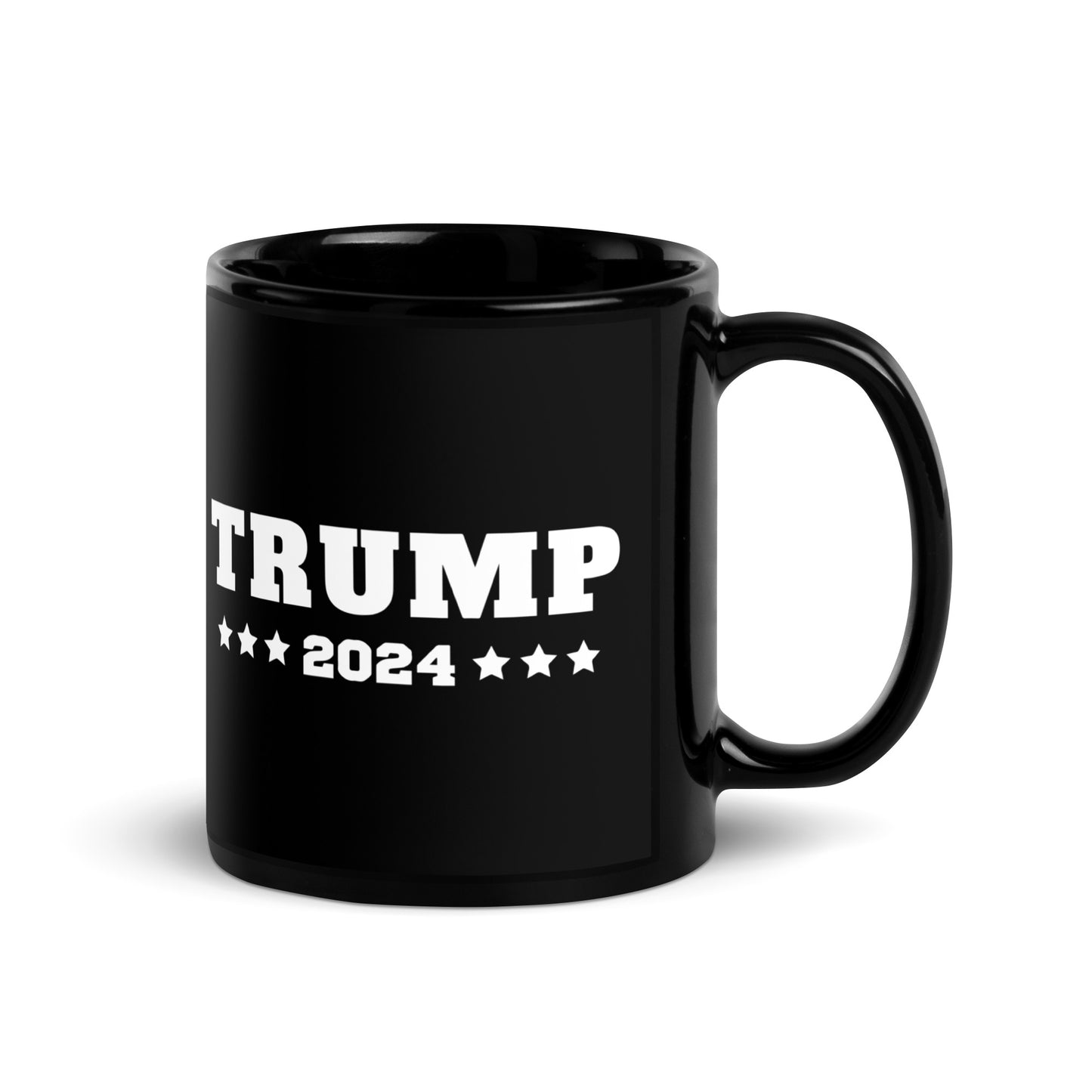 Trump 2024 - Black Glossy Mug