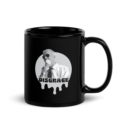 Biden Disgrace - Black Glossy Mug
