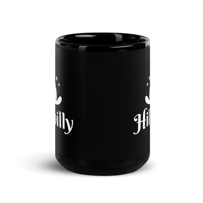 Hillbilly - Black Glossy Mug