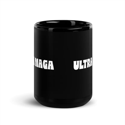 Ultra MAGA - Black Glossy Mug