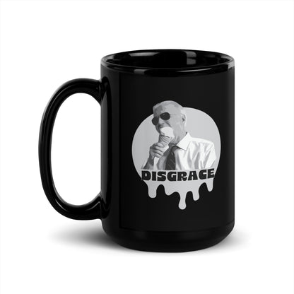 Biden Disgrace - Black Glossy Mug