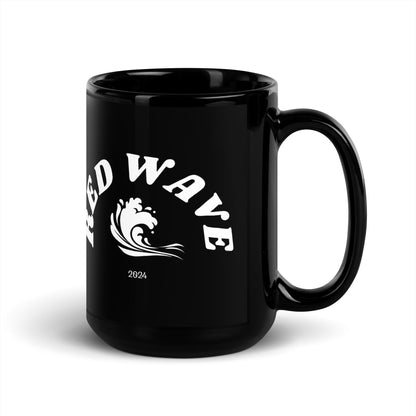 Red Wave 2024 - Black Glossy Mug