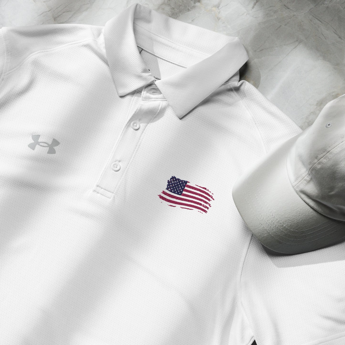 American Flag - Under Armour® Men's Polo