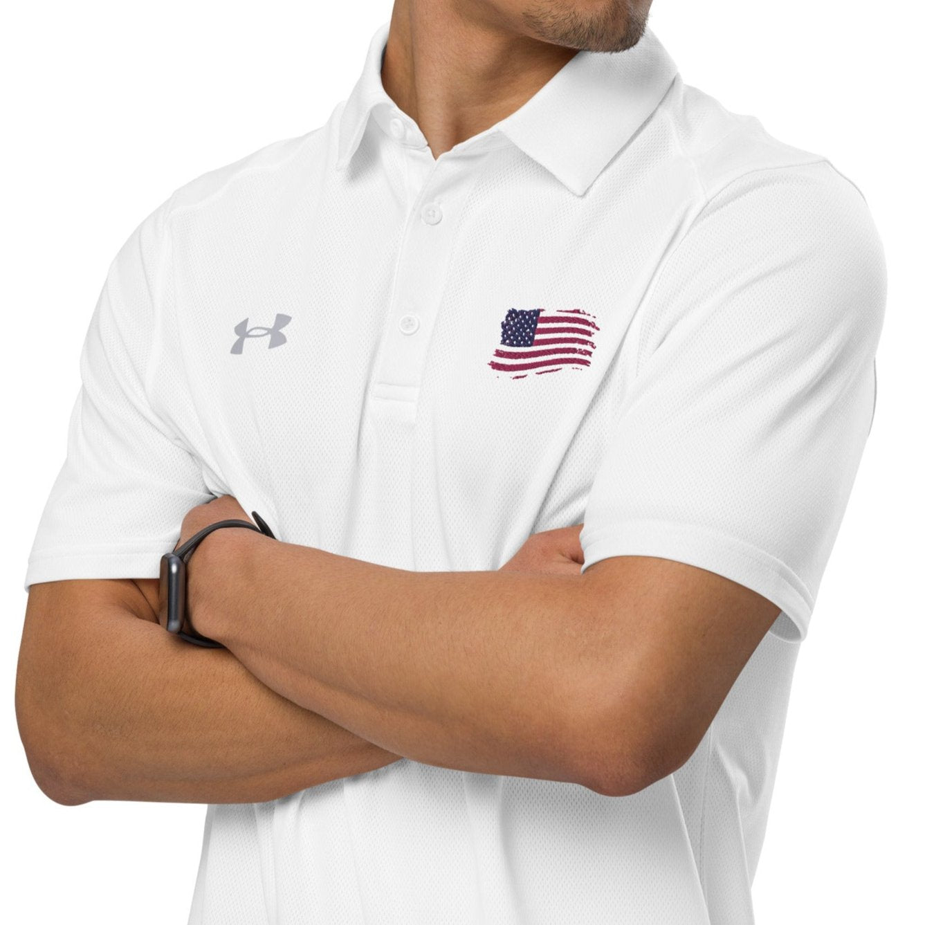 American Flag - Under Armour® Men's Polo