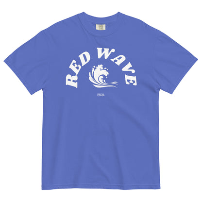 Red Wave 2024 - Unisex Garment-Dyed Heavyweight Tee