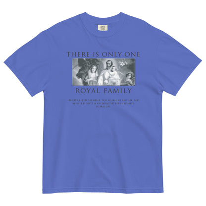 There is Only One Royal Family - Unisex Garment-Dyed Heavyweight Tee