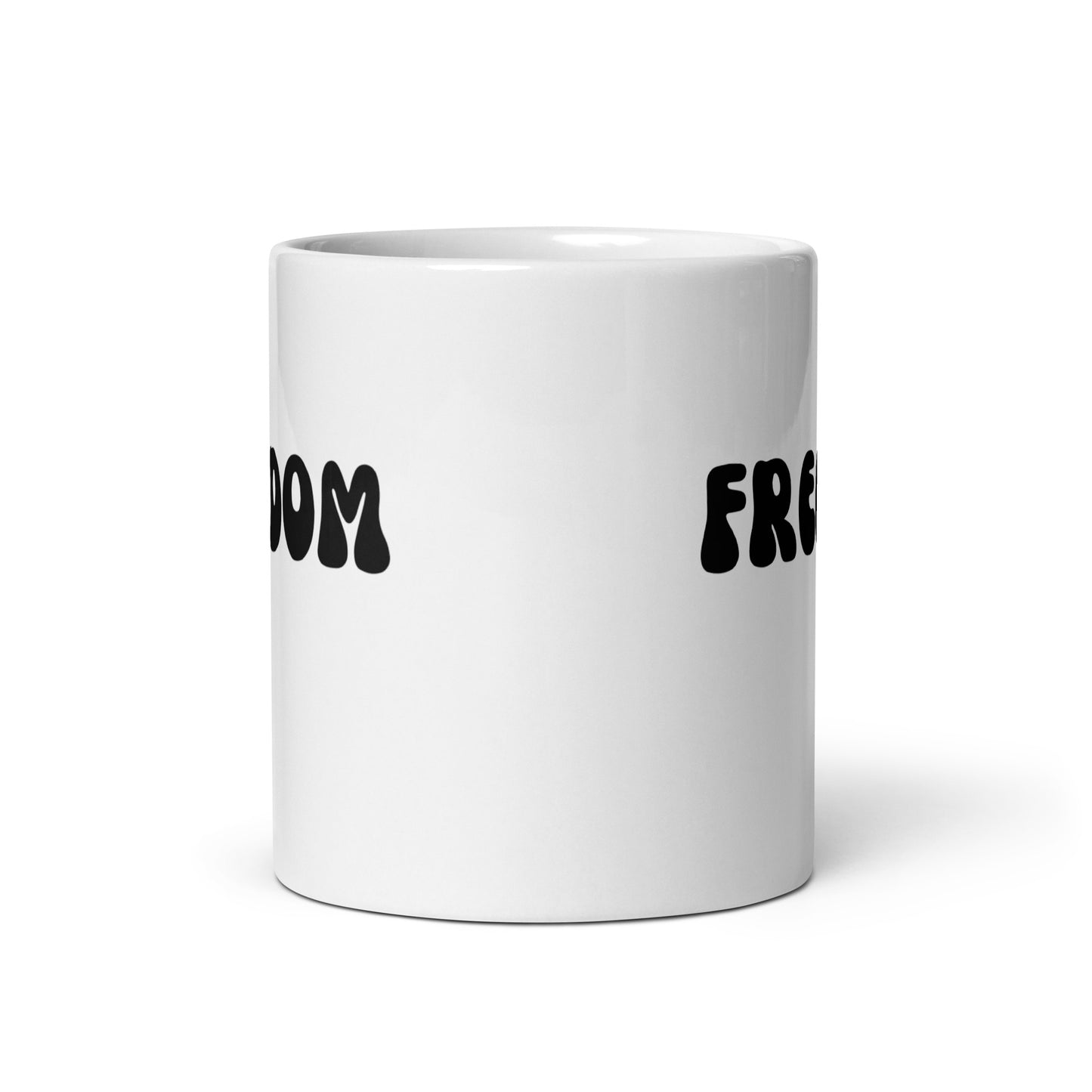 Freedom - White Glossy Mug